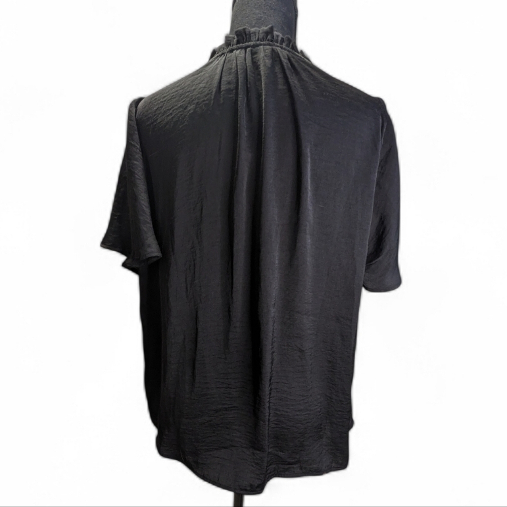 Torrid Black Satin Blouse Lightweight 2025 Size XL - Picture 4 of 11